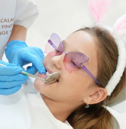 Kid-friendly treatment room